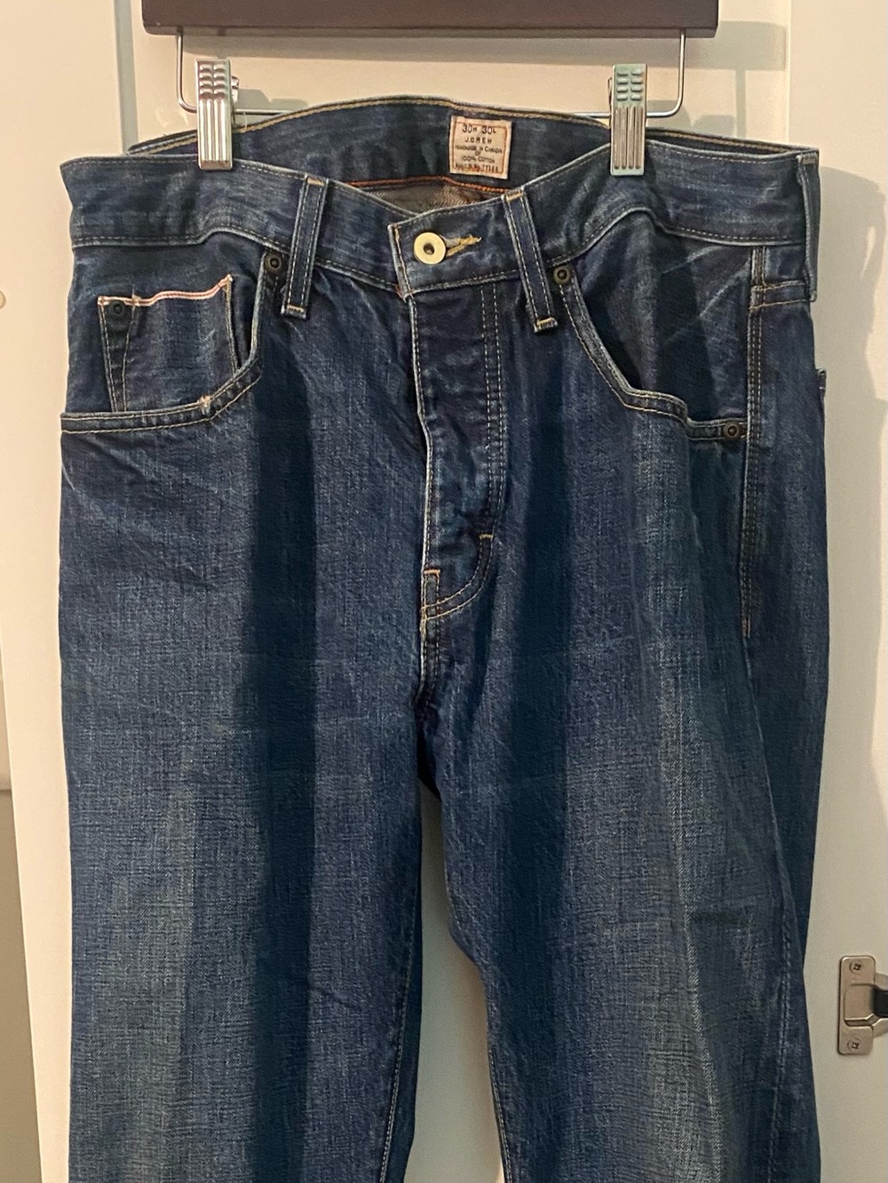J. Crew women’s Dark Blue Straight Jeans